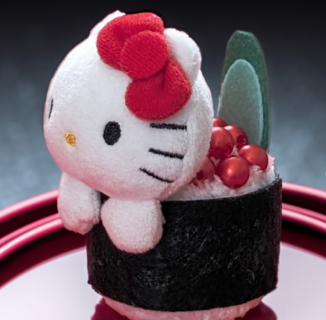 Is Sanrio Originally Japanese? Hello Kitty smiling with a red bow